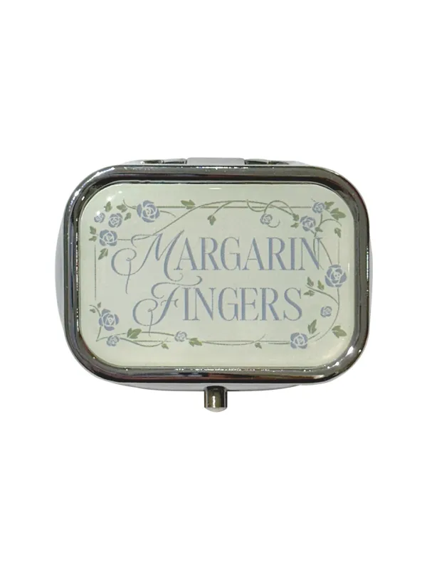MIRROR MINI TIN CASE (LIGHT YELLOW)