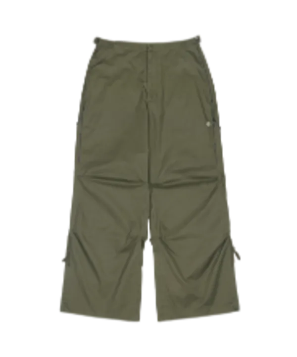 WASHED STRAP LINE PANTS KHAKI
