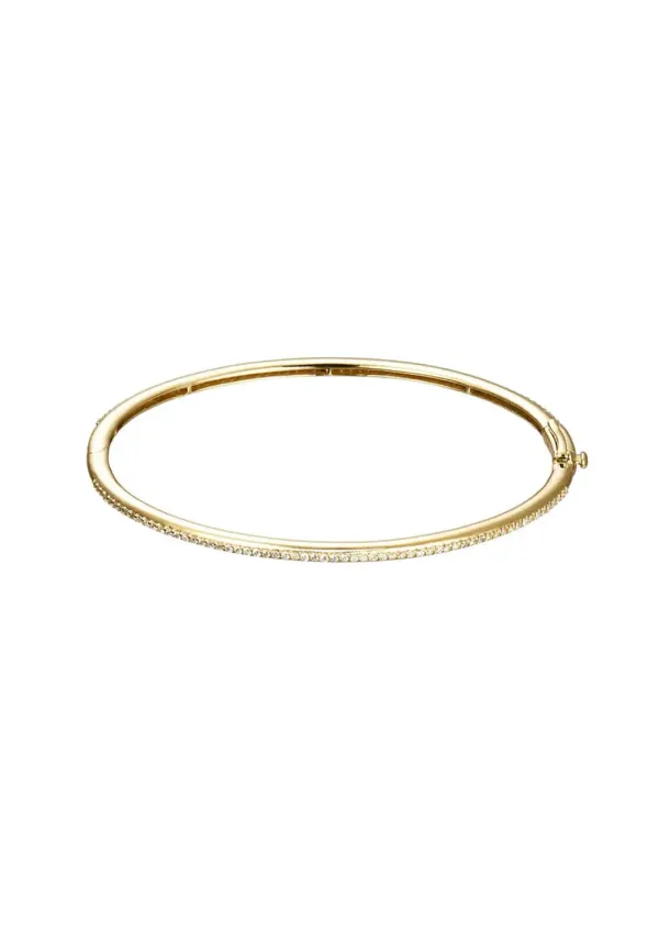 [G] Dia Line Bangle