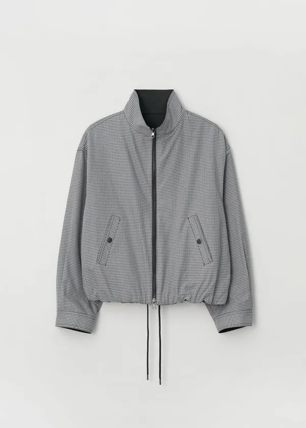 Reversible blouson (charcoal)