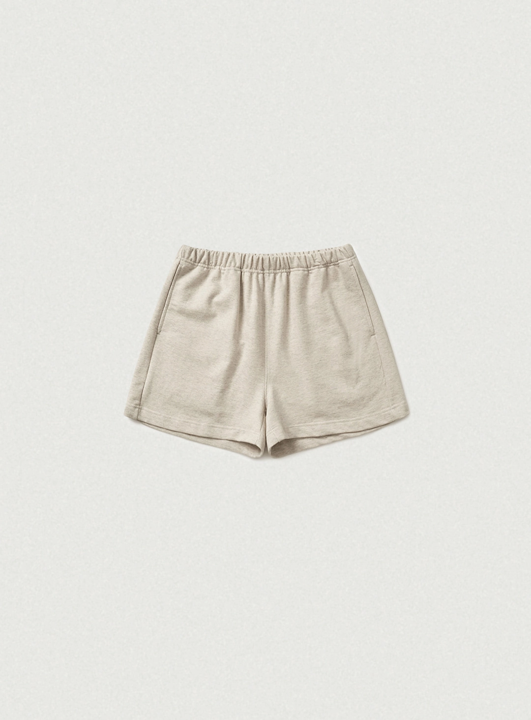 더바넷 Fenley Sweat Drawstring Shorts_Oatmeal 상품 이미지 1