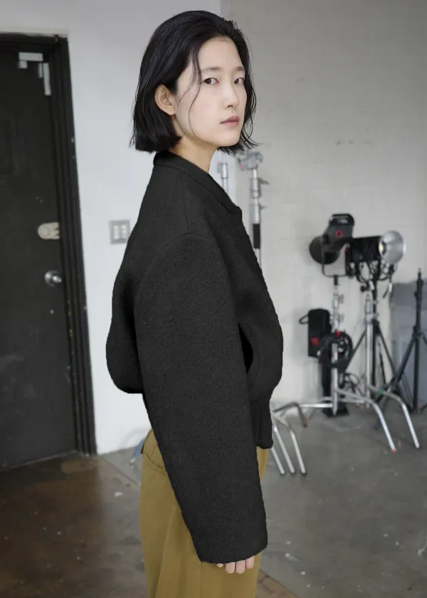 [ 바로배송 ] SAND WOOL JUMPER [BLACK]