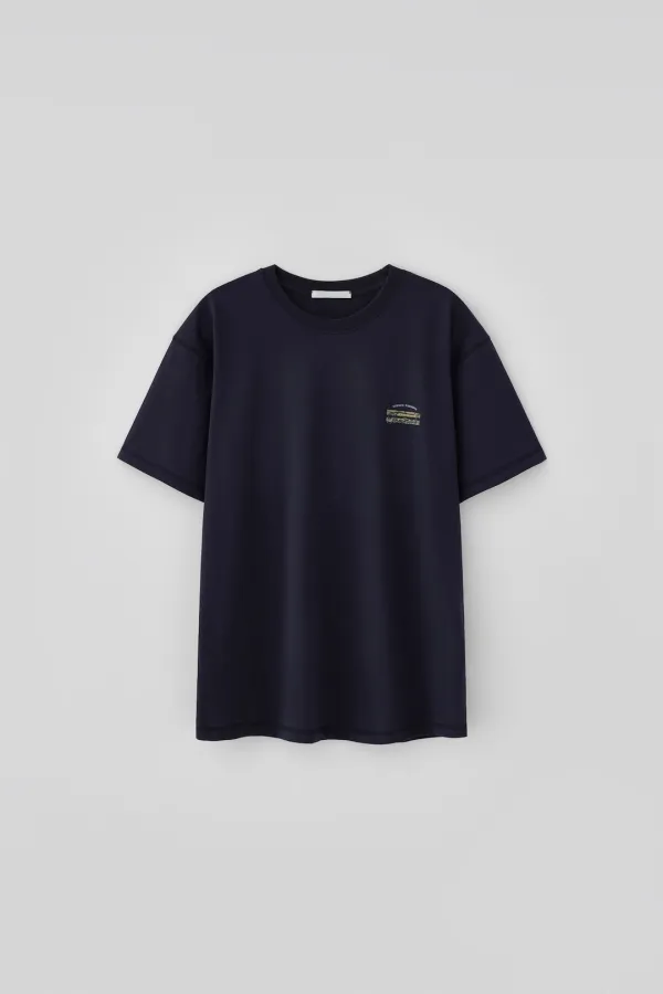 (1st re-stock) T/T Cactus in paradise t-shirt (navy)