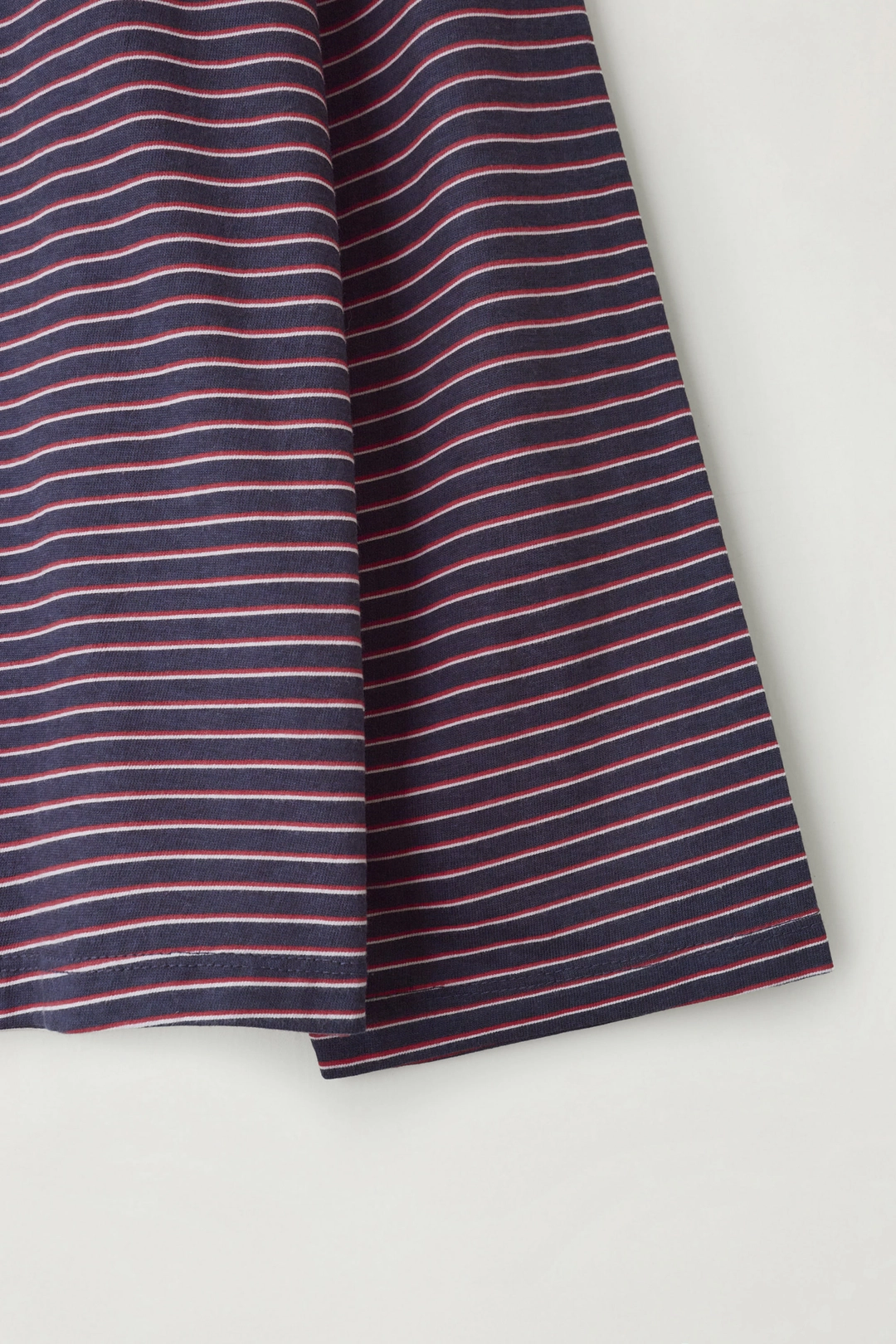 페세스 Striped box t-shirt (Navy) 상품 이미지 3