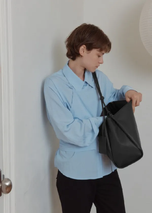 ANC SOFT STRING BAG_BLACK
