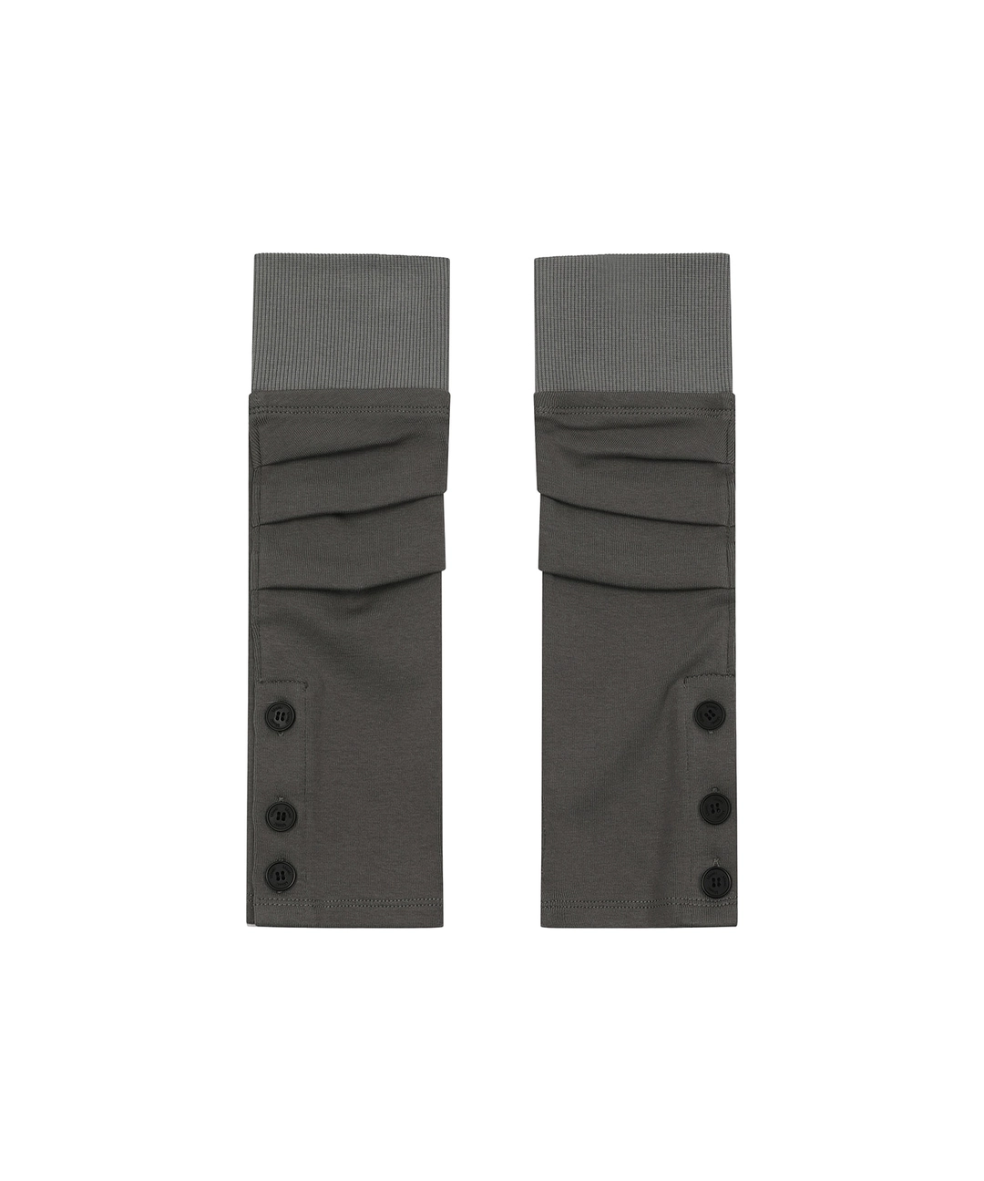 미세키서울 Pleats button arm warmer GREY 상품 이미지 1