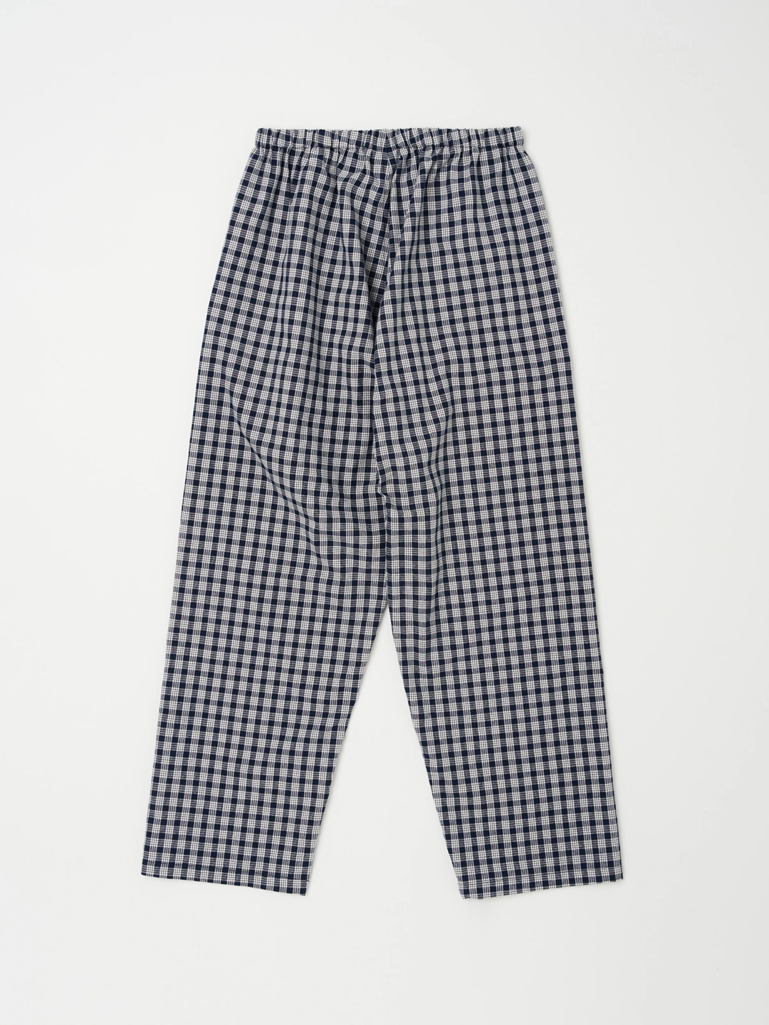 낫띵에브리띵 COTTON CHECK SLEEP PANTS IN NAVY 상품 이미지 1