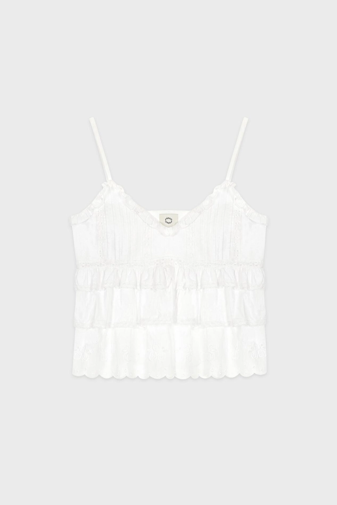 시눈 Rose Lace Cancan Sleeveless (Cream) 상품 이미지 1