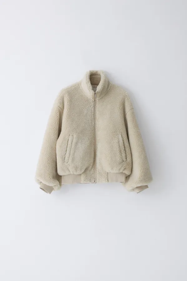Bear Blouson_Latte