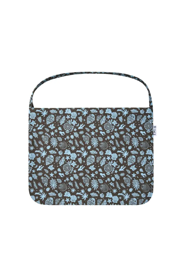 COASTAL LOGO ECO BAG-BROWN