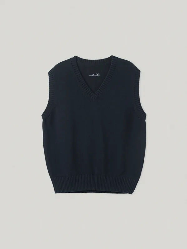 Dandelion Knit Vest Navy - Smoothmood