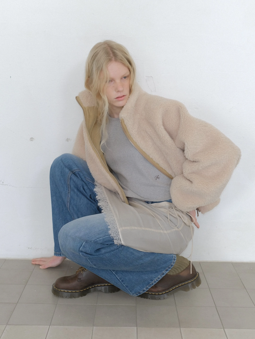 포에토 [4th] Shearling pillow mustang jacket 상품 이미지 2