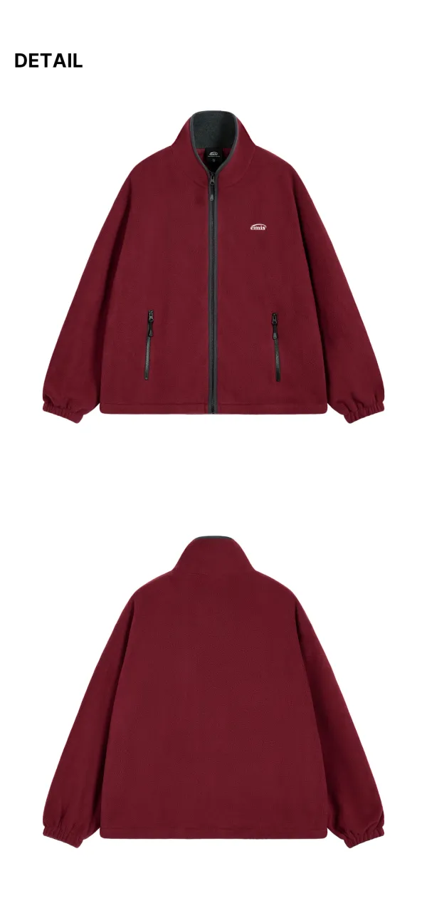 NEW LOGO FLEECE JACKET-RED