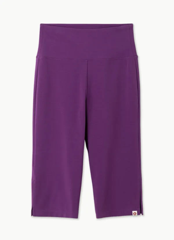 Biker middle pants_Gloxinia
