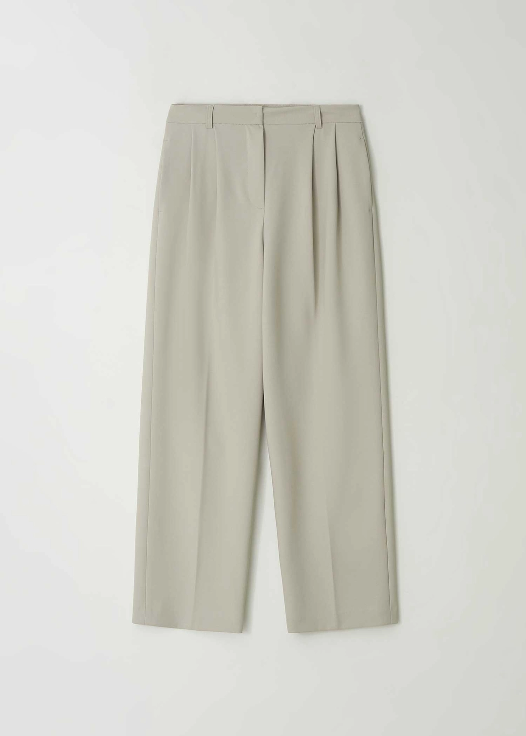 더라이 Classic Two-Tuck Slacks(Beige) 상품 이미지 3