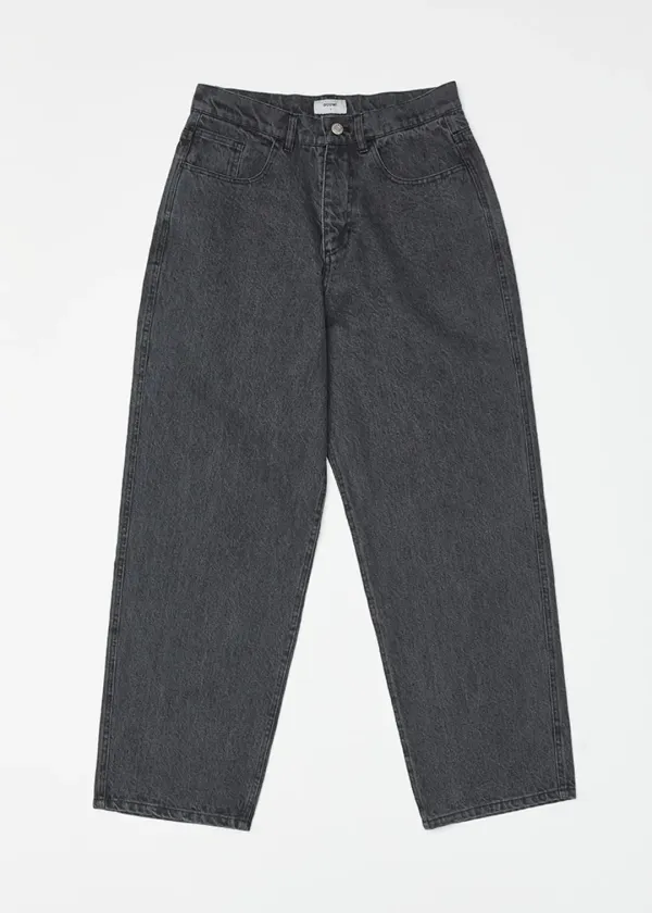 REGULAR DENIM PANTS BLACK