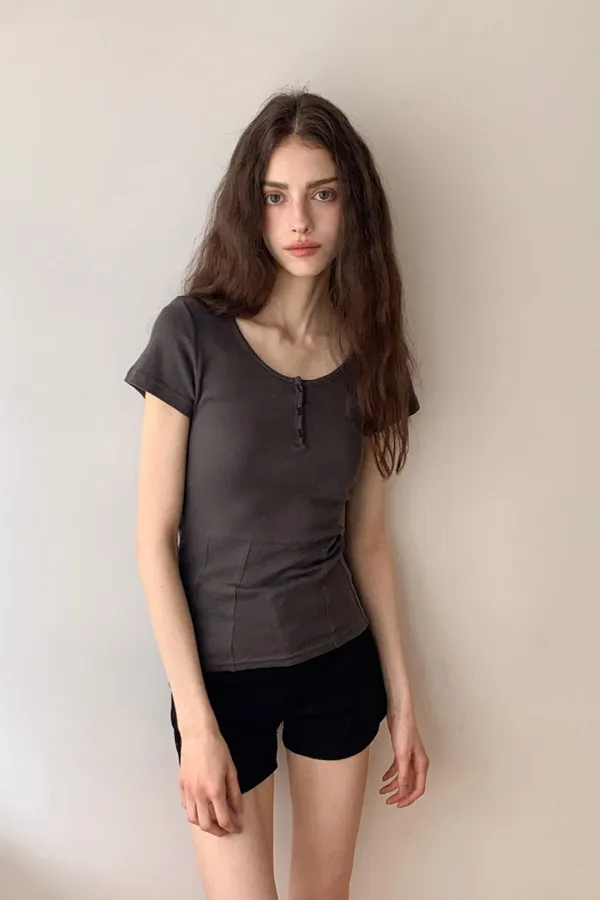 Gemma Tshirts / Charcoal
