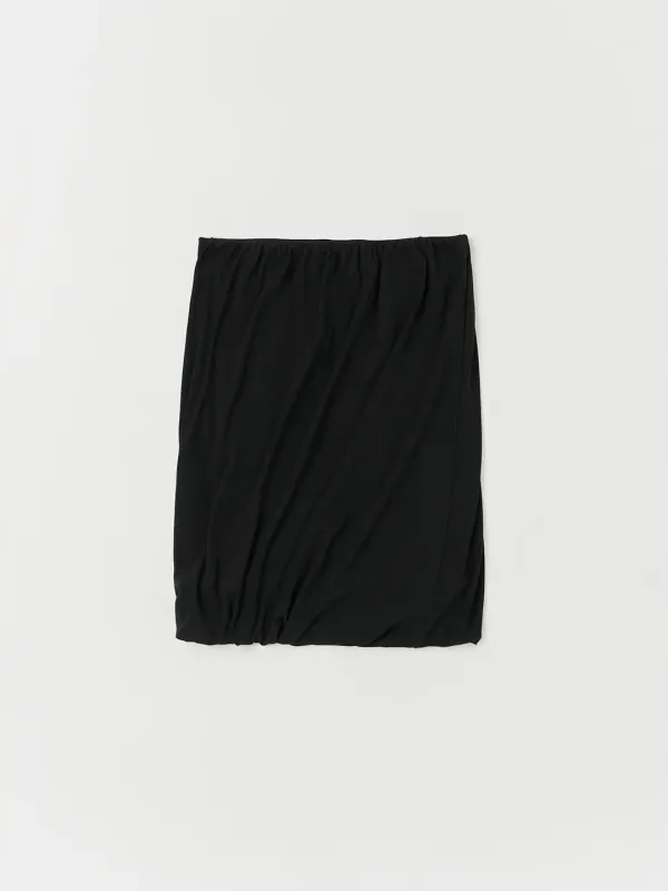 BALLOON SKIRT IN BLACK