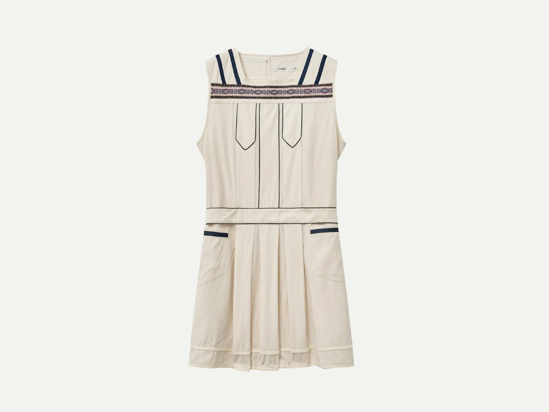 비아플레인 Via Lydia sleeveless onepiece (Light beige) - viaplain 상품 이미지 1