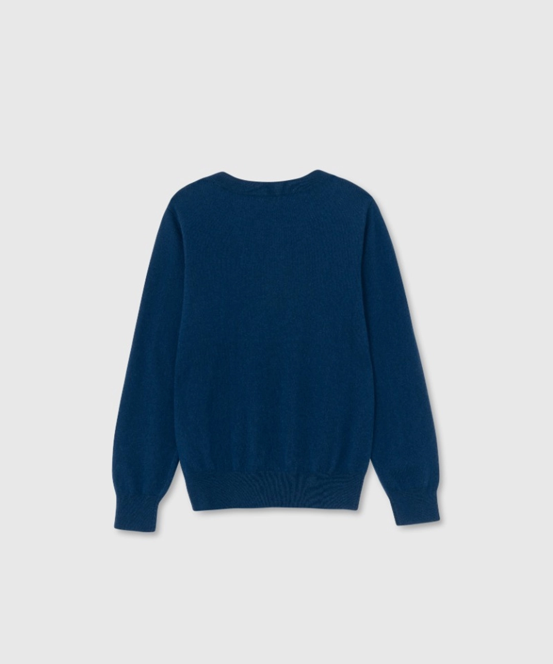 니히 V neck cashmere knit (Blue) 상품 이미지 1