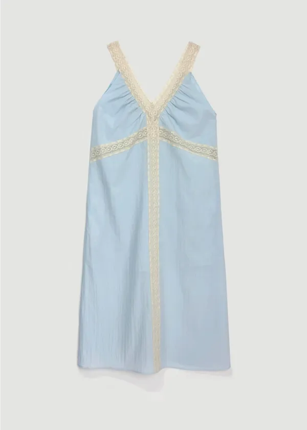 Combi v dress (Skyblue)