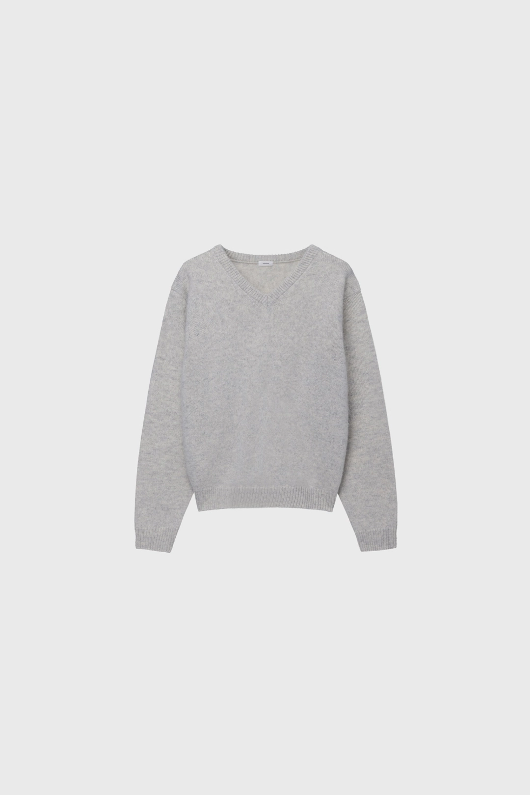 모노하 Classic V-Neck Knit (True Blue / Red / Light Gray / Melange Gray) 상품 이미지 1
