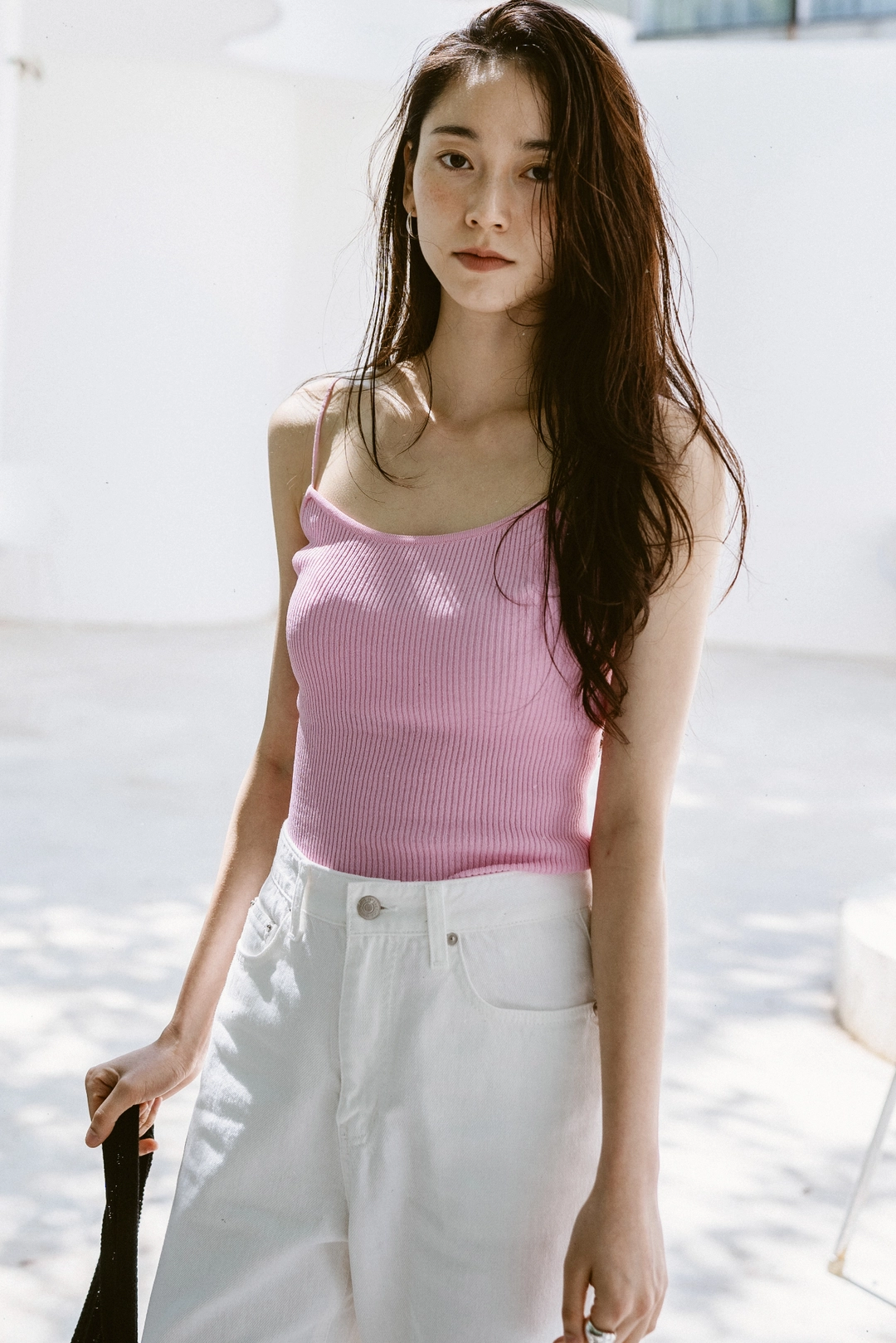 스앨더 30984_Pink linen camisole 상품 이미지 2