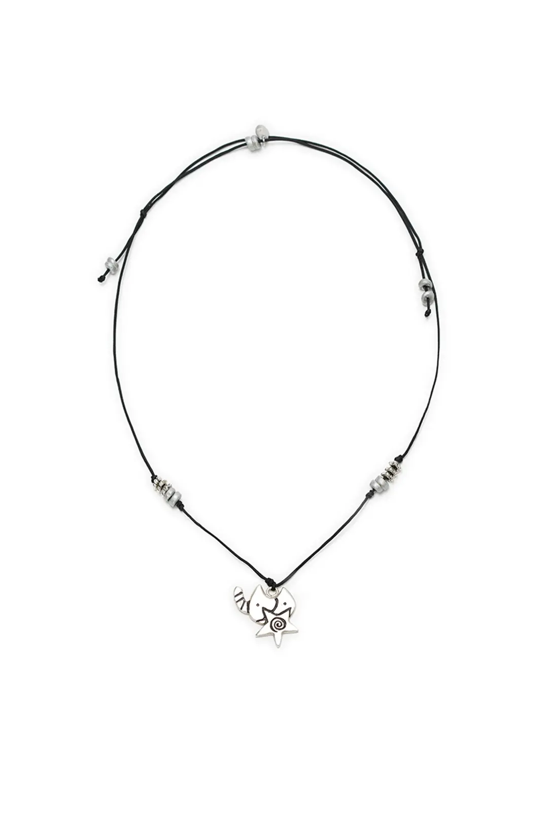 허그유어스킨 Silver necklace (Hugging) 상품 이미지 1