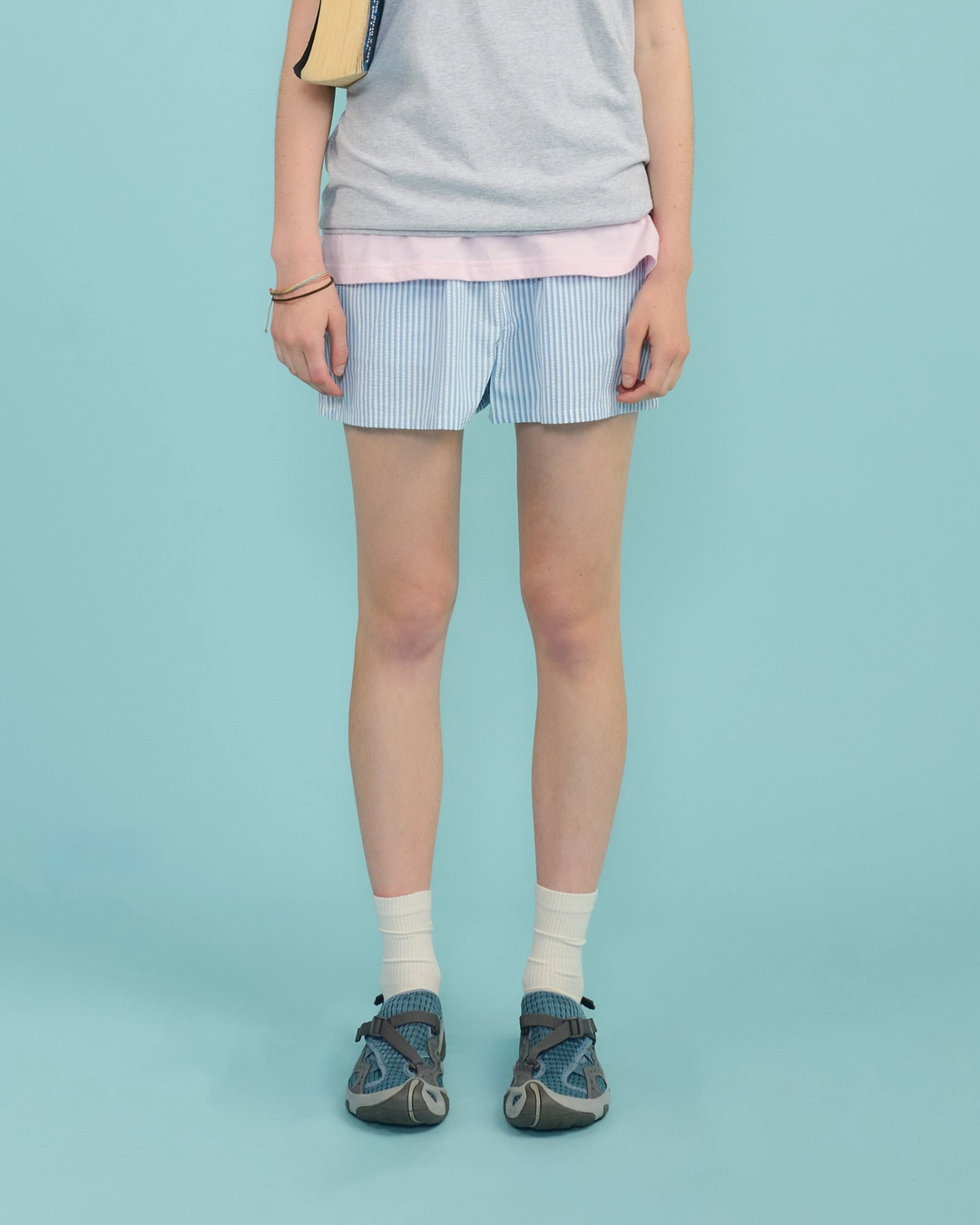 헬로선라이즈 Boxer Shorts(W)_Sky Blue 상품 이미지 2