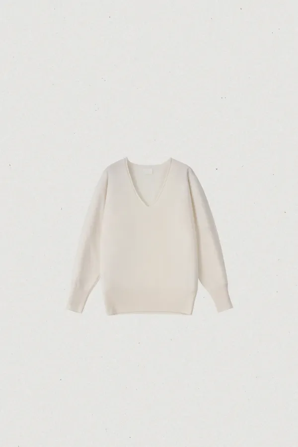 34953_Relaxed-fit V-neck sweater