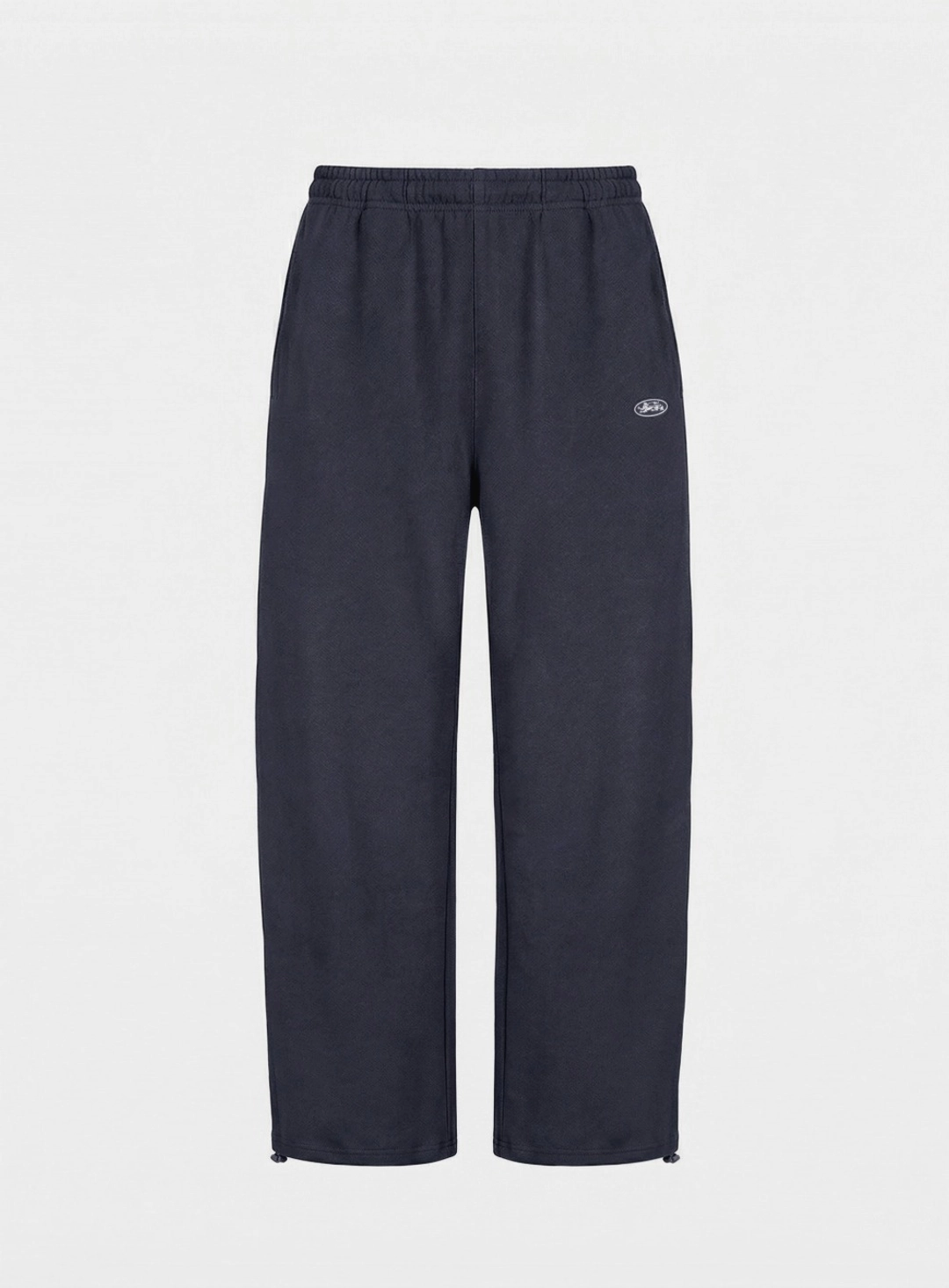 배드블러드 [w-pts26-024] BS Soft Terry Baggy Joggers - Navy 상품 이미지 1