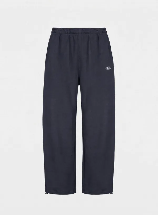 [w-pts26-024] BS Soft Terry Baggy Joggers - Navy