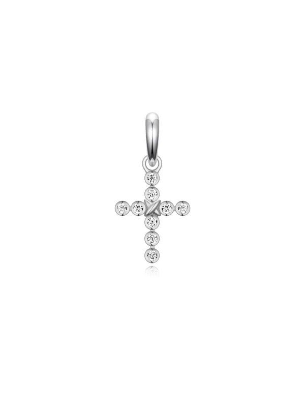 Circle Cross Charm_S