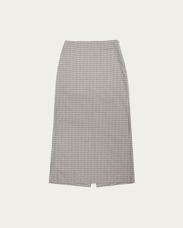 (2차) Asher Check Skirt
