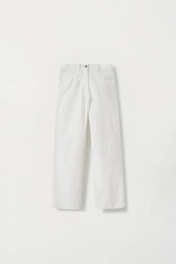 2ND / Jeanne cotton pants (Off white)