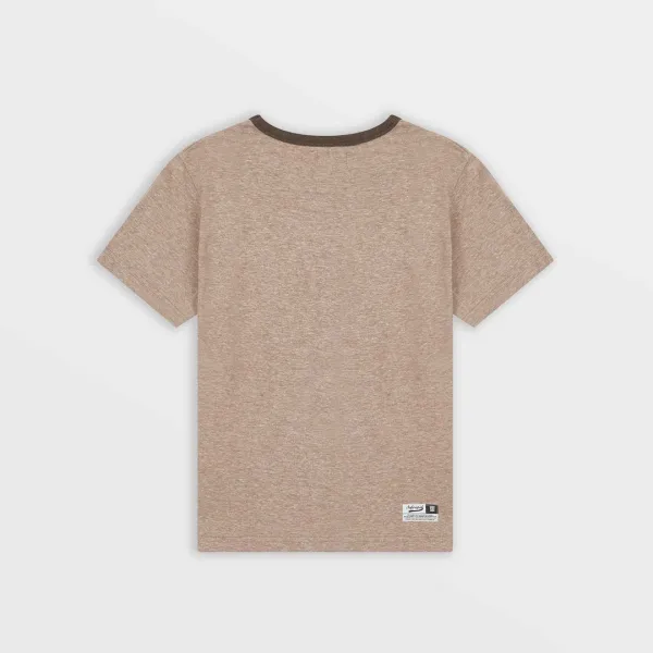 Roux Base School Club Tee (Brown)