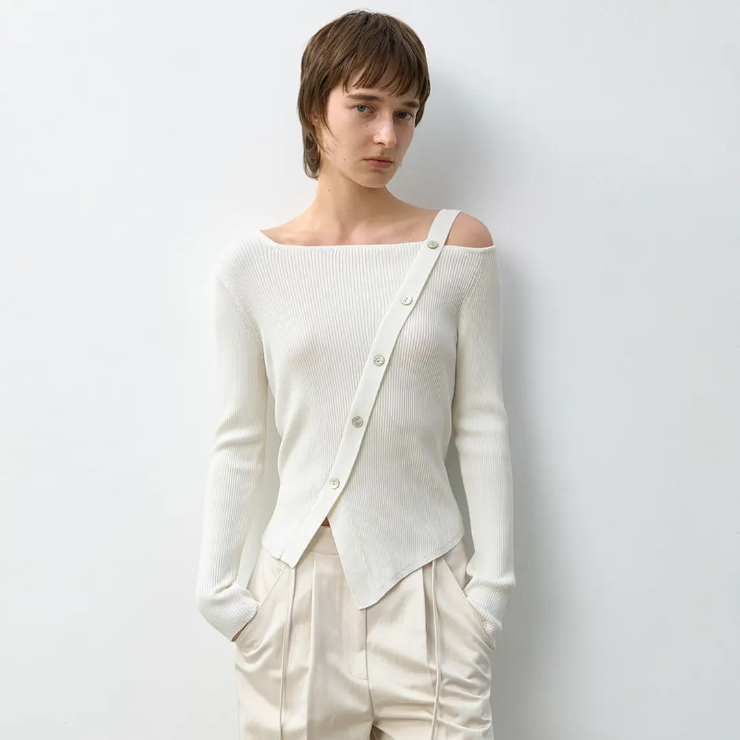아뜰리에 나인 (Z-T-7010)MORGAN SEMI SLIM KNIT 상품 이미지 1