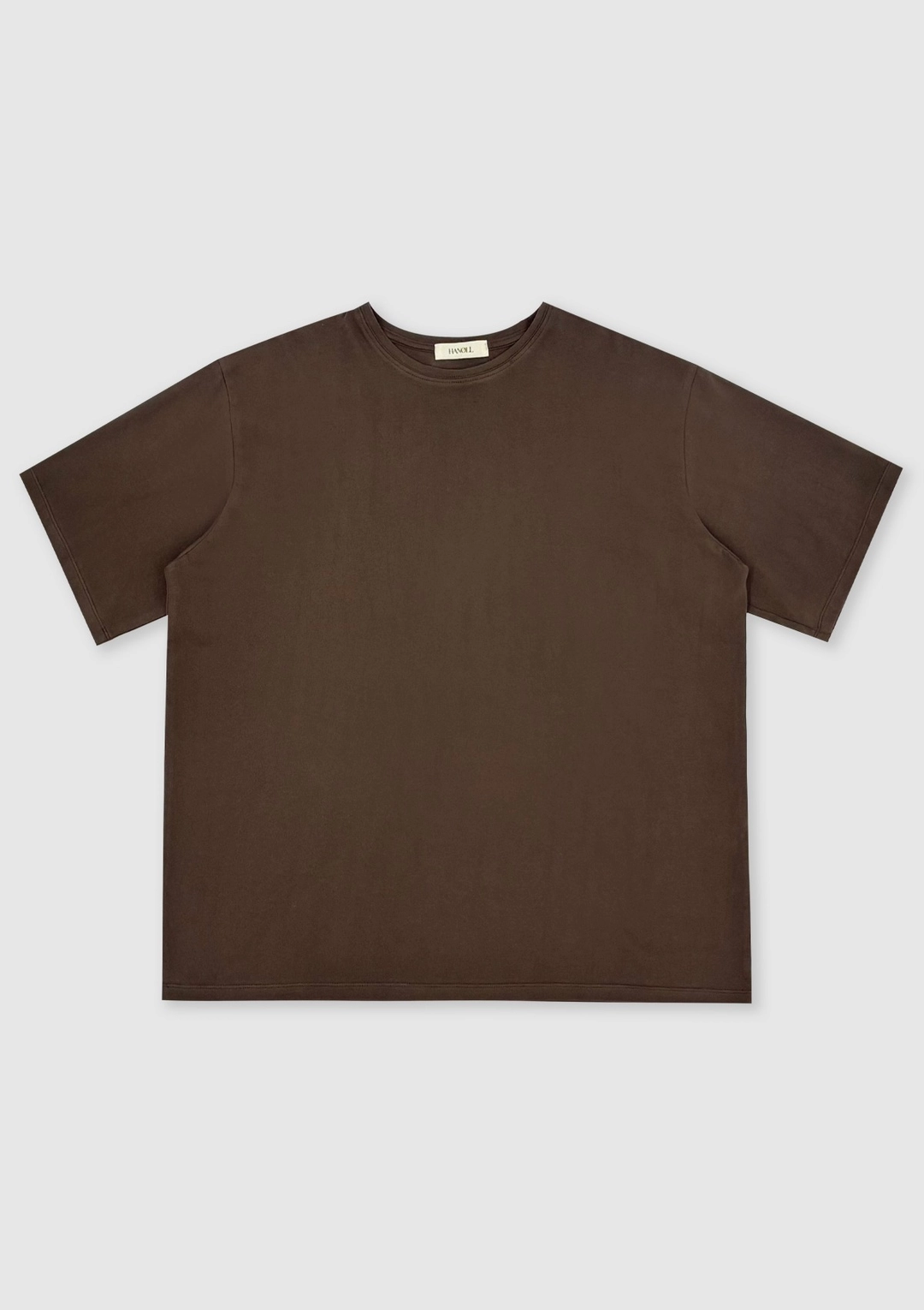 한올 Off Tee (Brown) 상품 이미지 3