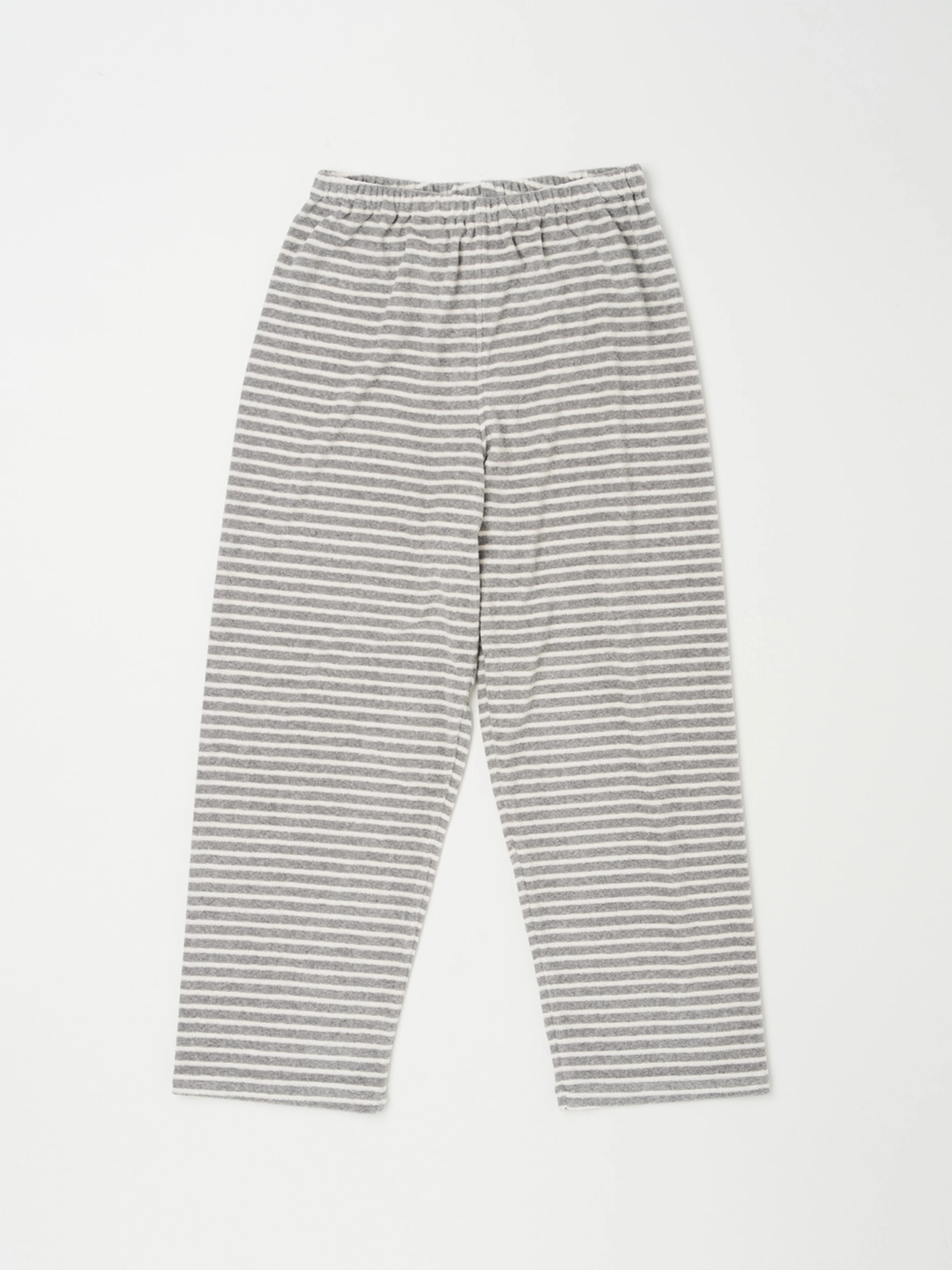 낫띵에브리띵 STRIPE TERRY SLEEP PANTS IN GREY 상품 이미지 1