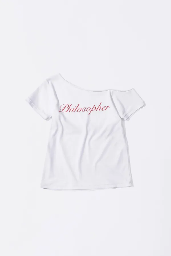 Hook Me Up Layered Tee White