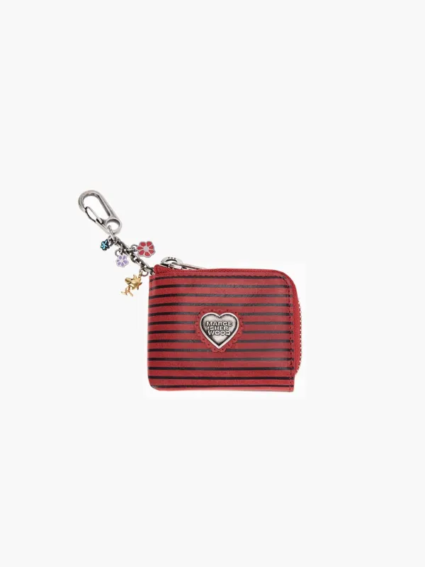 MGSWD | PEANUTS MINI ZIPPER WALLET_apple red