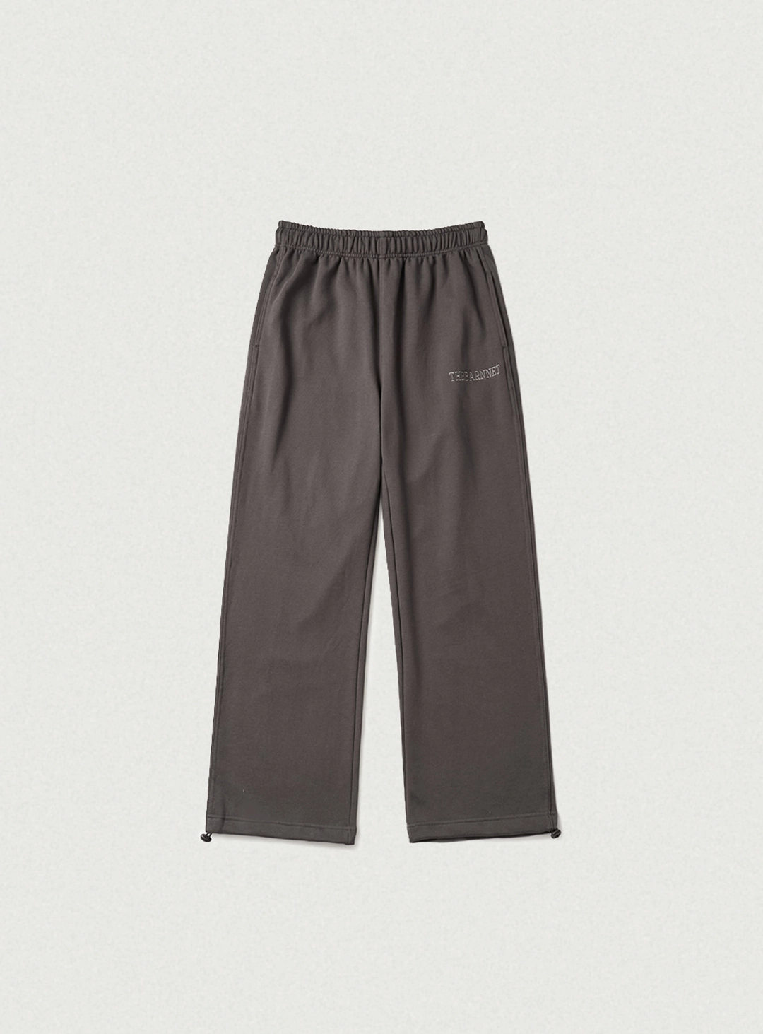 더바넷 Campie Sweat Drawstring Jogger Pants_Charcoal 상품 이미지 1