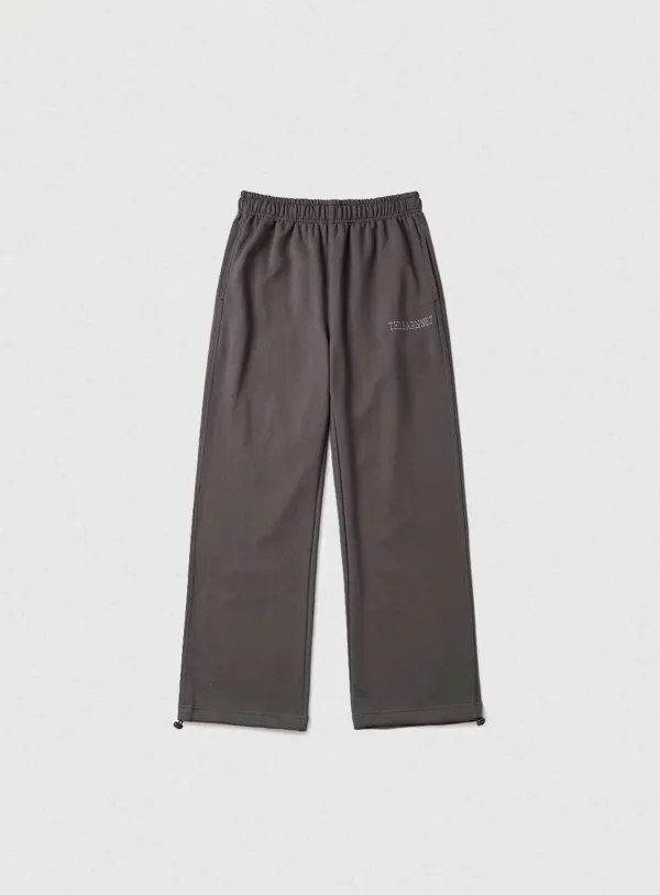 Campie Sweat Drawstring Jogger Pants_Charcoal
