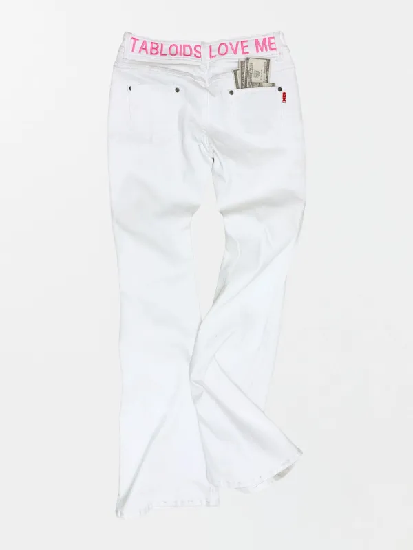 Tabloids Denim White
