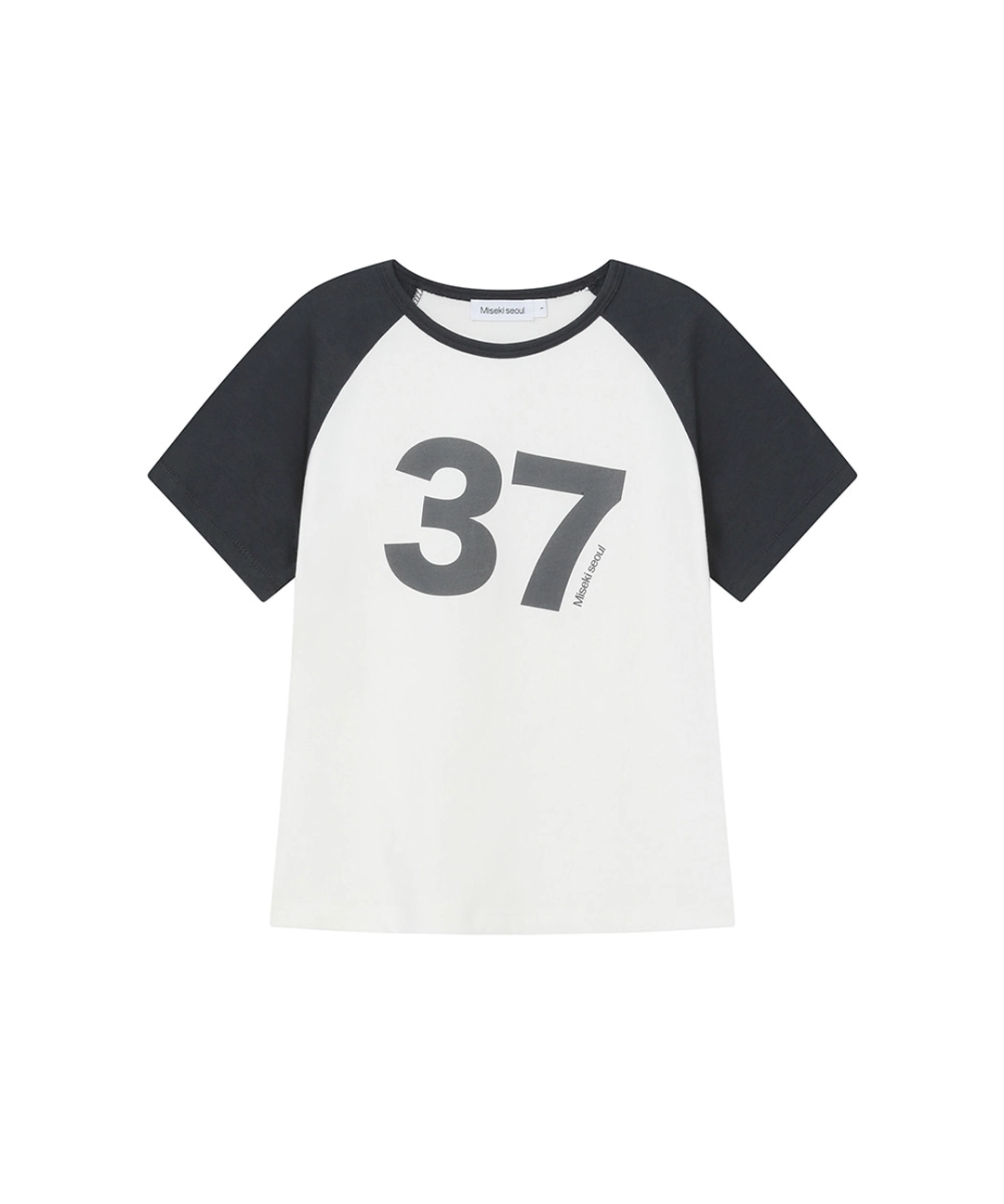 미세키서울 Miseki 37 raglan short sleeve WHITE 상품 이미지 1