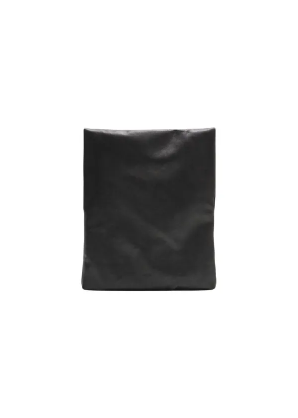 Small Soft Leather Bag, Black
