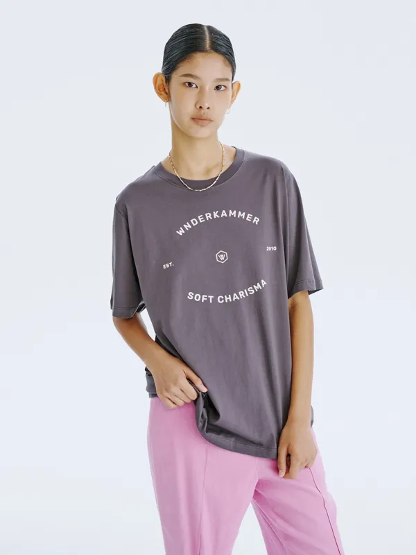 WNDERKAMMER Graphic T_Charcoal