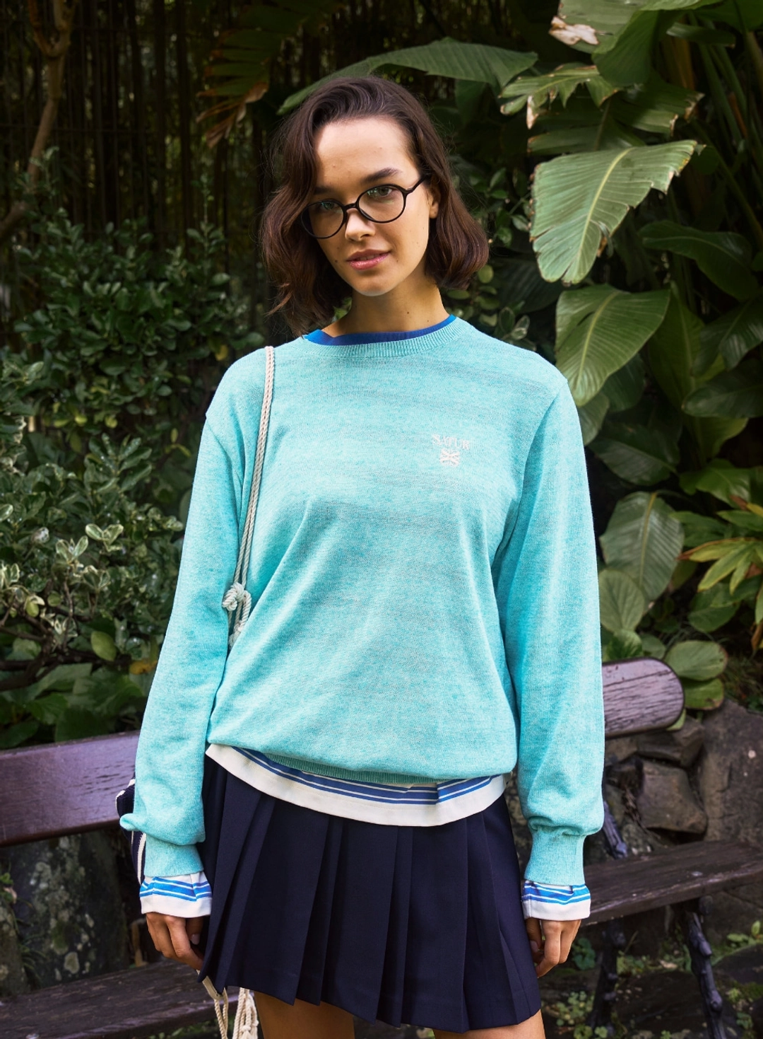세터 Loren Linen Blend Knit - Sky Blue 상품 이미지 2