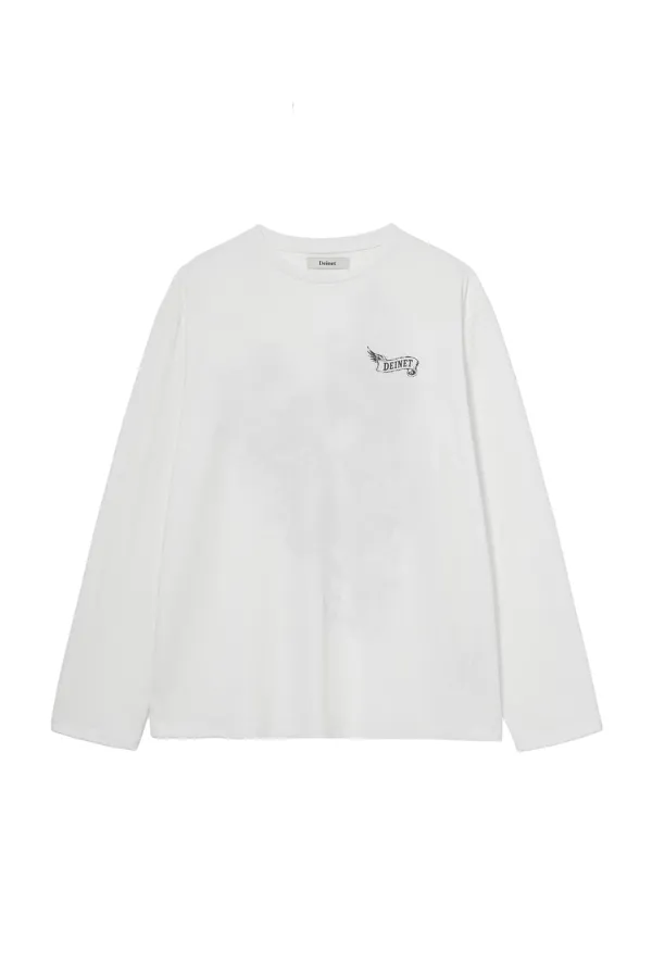 Y2K COLLAGE T-SHIRT IN WHITE