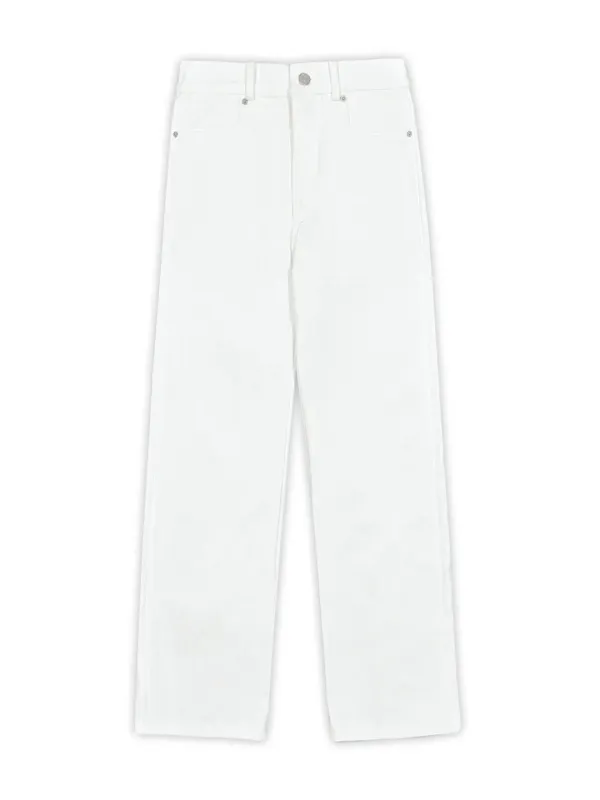 FRILL POCKET PANTS (WHITE)